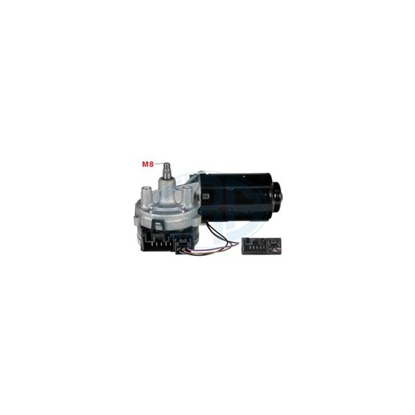 Viskermotor 12V, Foran