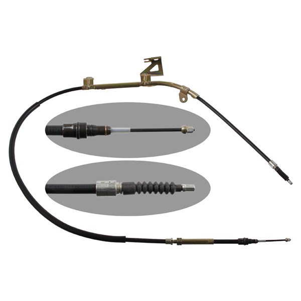 Kabel, parkeringsbremse, Høyre bak FEBI BILSTEIN FEBI BILSTEIN