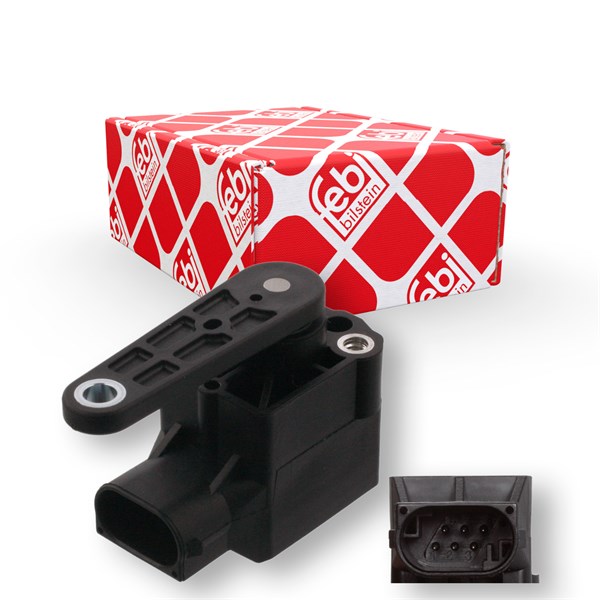 Sensor, Xenonlys (lyslengderegulering, Bak, Foran, Foran eller ba FEBI BILSTEIN