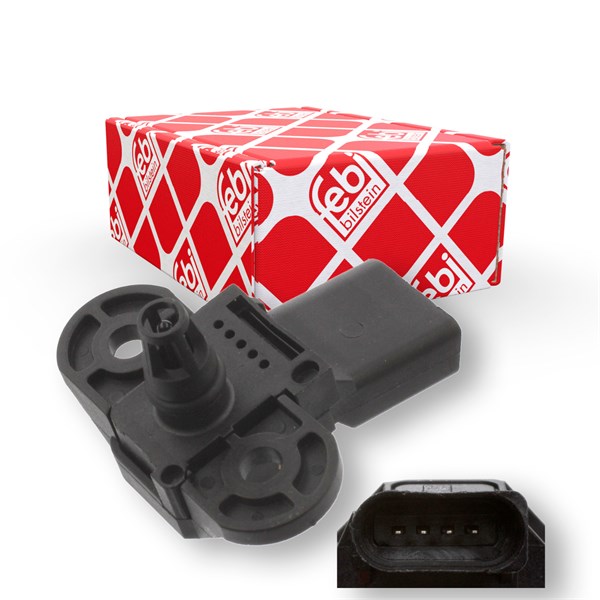 Map Sensor, Bak, Innsugningsmanifold FEBI BILSTEIN FEBI BILSTEIN