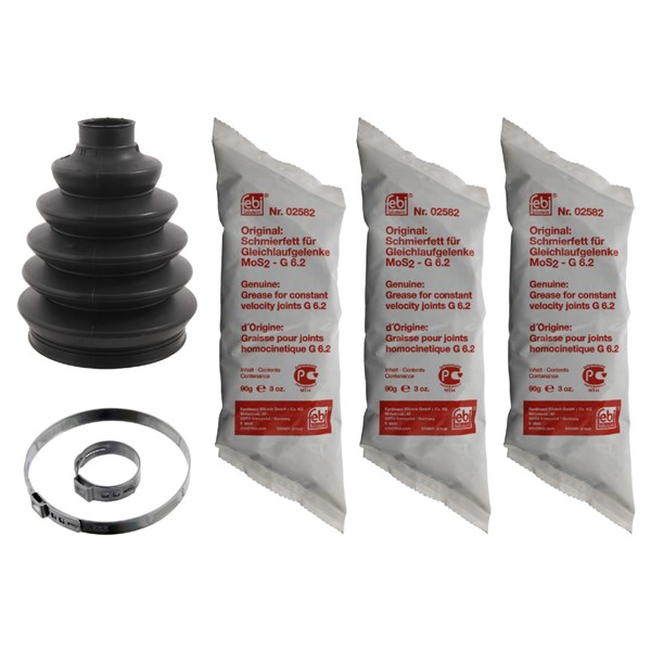 Belgsett, drivaksel, Hjulside, Framaksel høyre, Framaksel venstre FEBI BILSTEIN