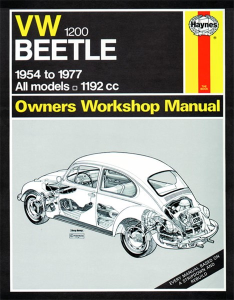Haynes Reparasjonshåndbok, Vw Beetle 1200, Universal Haynes 0036 - 174752 - OE 0036