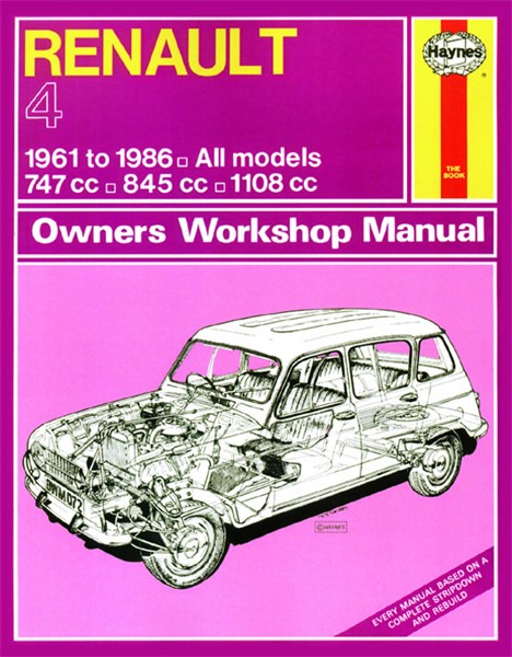 Renault 4 av Haynes Publishing