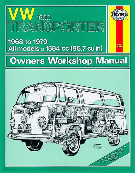 Haynes Reparasjonshåndbok, Vw Transporter 1600 HAYNES Haynes