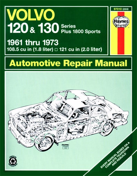 Haynes Reparasjonshåndbok, Volvo 120 & 130 Series (& P1800) Haynes