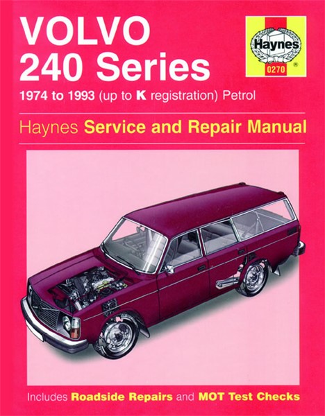 Haynes Reparasjonshåndbok, Volvo 240 Series Petrol HAYNES Haynes