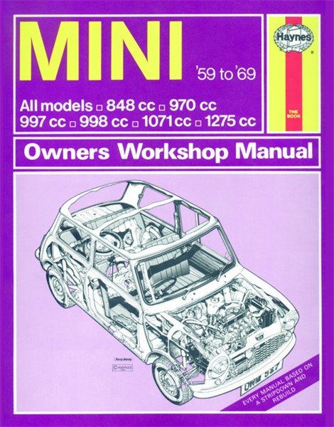 Haynes Reparasjonshåndbok, Mini, Universal Haynes 0527 - 174799 - OE 0527
