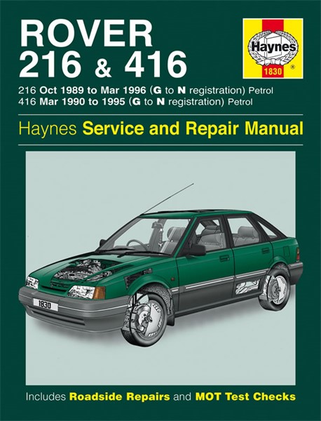 Haynes Reparasjonshåndbok, Rover 216 & 416 Petrol HAYNES Haynes
