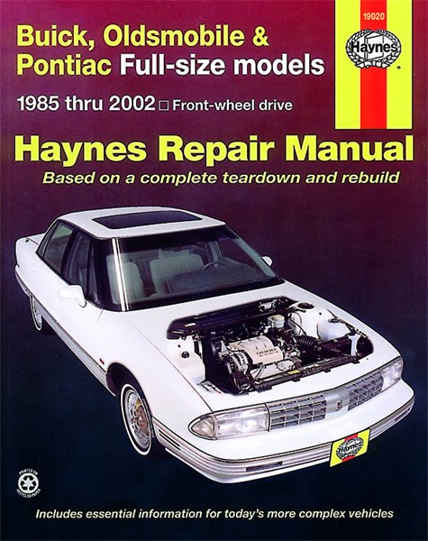 Haynes Reparasjonshåndbok, Buick, Oldsmobile & Pontiac Haynes 190 - 174857 - OE 19020