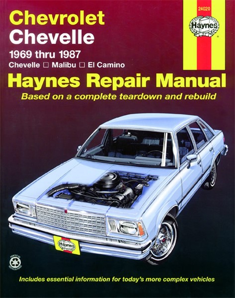 Haynes Reparasjonshåndbok, Chevrolet Chevelle Haynes