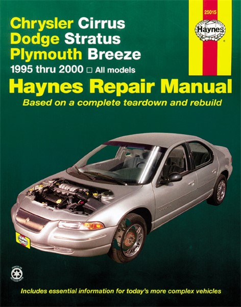 Haynes Reparasjonshåndbok, Chrysler Cirrus, Stratus, Breeze Haynes