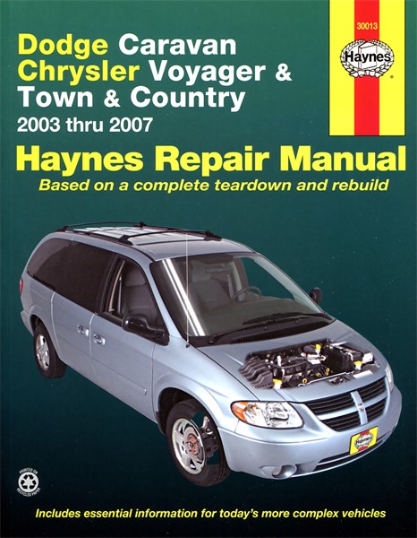 Haynes Reparasjonshåndbok, Caravan, Voyager & Town, Country Haynes