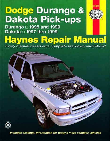 Haynes Reparasjonshåndbok, Dodge Durango & Dakota HAYNES Haynes