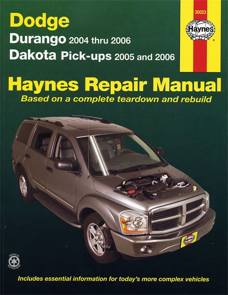 Haynes Reparasjonshåndbok, Dodge Durango & Dakota Pick-ups HAYNES Haynes