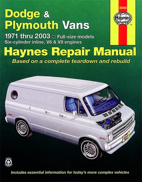 Haynes Reparasjonshåndbok, Dodge & Plymouth Vans Haynes