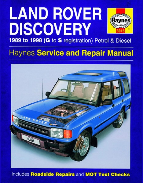 Haynes Reparasjonshåndbok, Land Rover Discovery Haynes