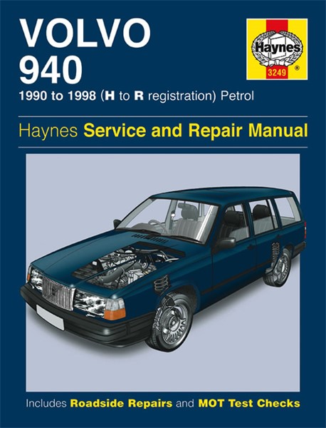 Haynes Reparasjonshåndbok, Volvo 940 Petrol, Universal - 174930 - OE 3249