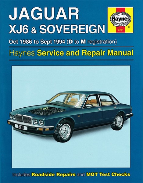 Haynes Reparasjonshåndbok, Jaguar Xj6 & Sovereign HAYNES Haynes
