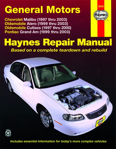 Haynes Reparasjonshåndbok, Gm: Malibu, Alero, Cutlass HAYNES Haynes