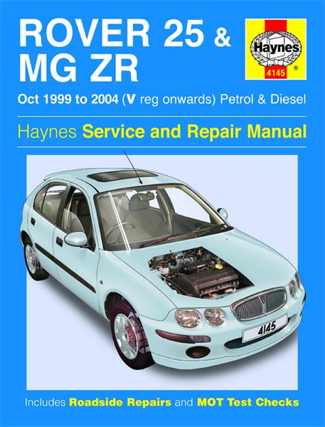 Haynes Reparasjonshåndbok, Rover 25 & Mg Zr Petrol & Diesel HAYNE Haynes