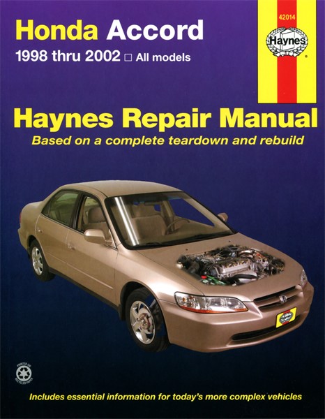 Haynes Reparasjonshåndbok, Honda Accord HAYNES Haynes