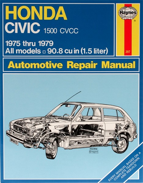 Haynes Reparasjonshåndbok, Honda Civic 1500 Cvcc HAYNES Haynes