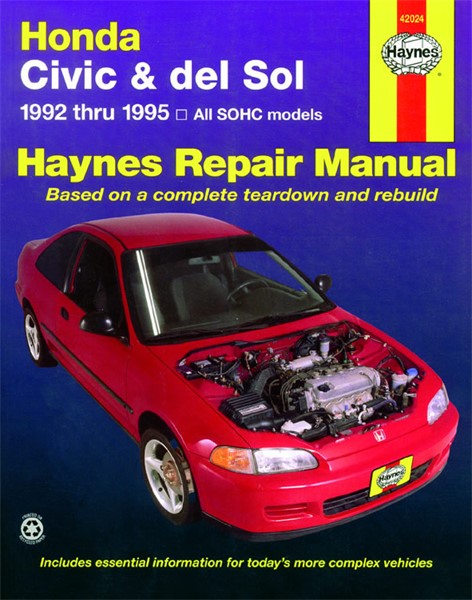Haynes Reparasjonshåndbok, Honda Civic HAYNES Haynes