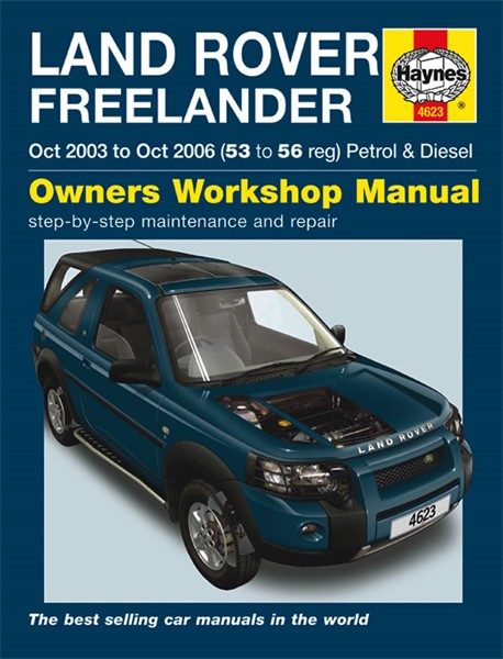 Haynes Reparasjonshåndbok, Land Rover Freelander, Universal - 175031 - OE 4623