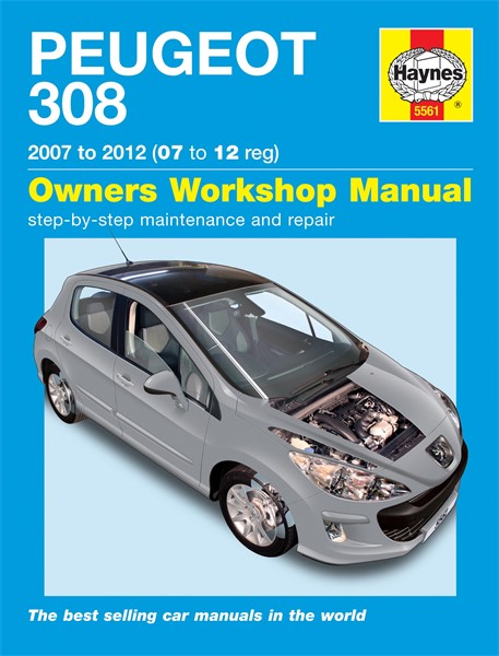 Haynes Reparasjonshåndbok, Peugeot 308 Haynes