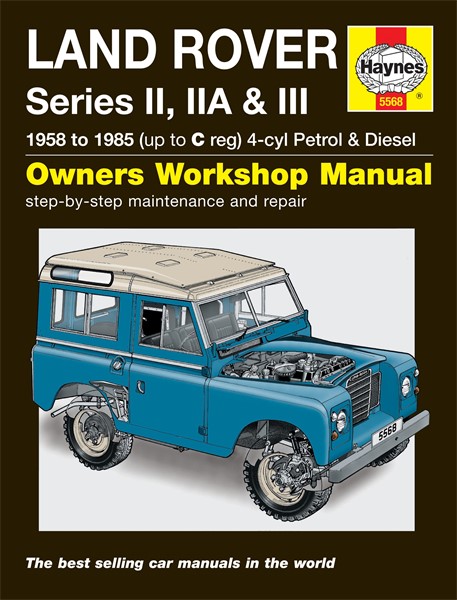 Haynes Reparasjonshåndbok, Land Rover Series Ii, Iia & Iii Haynes