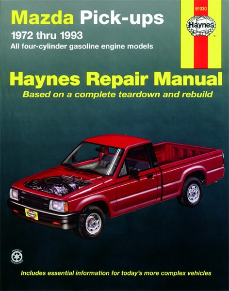 Haynes Reparasjonshåndbok, Mazda Pick-ups Haynes