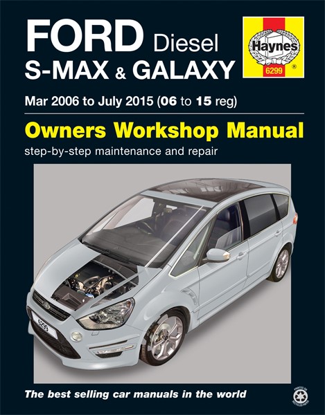 & Galaxy Diesel Haynes Reparasjonshåndbok, Ford S-max Haynes