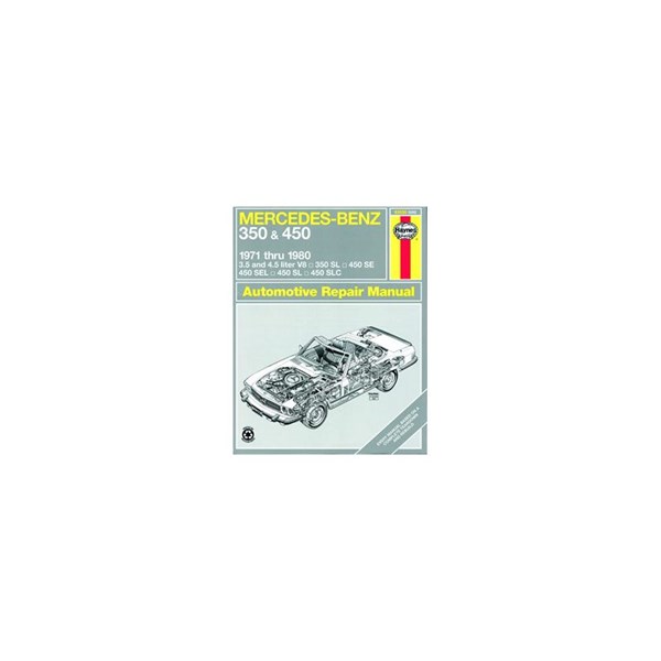 Haynes Reparasjonshåndbok, Mercedes Benz 350 & 450, Universal - 175074 - OE 63030
