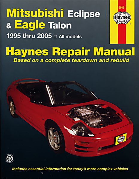 Haynes Reparasjonshåndbok, Mitsubishi Eclipse & Eagle Talon HAYNE Haynes