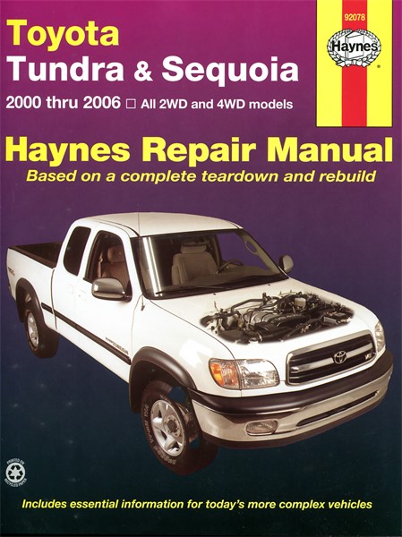 Haynes Reparasjonshåndbok, Toyota Tundra & Sequoia HAYNES Haynes