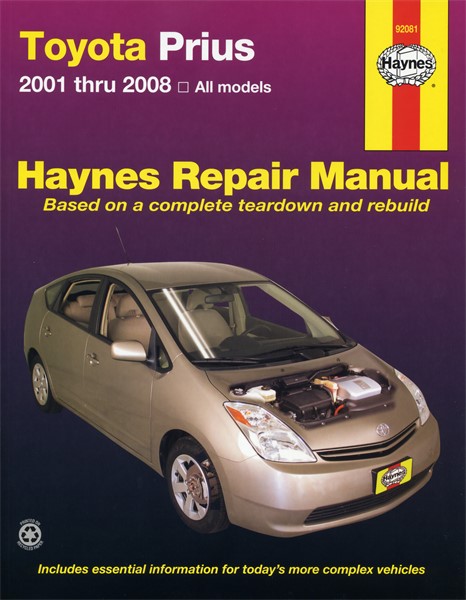 Haynes Reparasjonshåndbok, Toyota Prius HAYNES Haynes