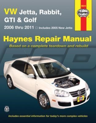 Volkswagen VW Jetta, Rabbit, GTI &amp; Golf covering New Jetta (05), Jetta (06-11), GLI (06-09), Rabbit av Haynes Publishing
