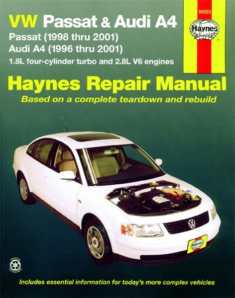 Haynes Reparasjonshåndbok, Audi A4 HAYNES Haynes