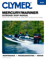 Mercury Mariner 75-275 HP Two Stroke Outboards Includes Jet Drive Models (1994-1997) Service Repair av Haynes Publishing