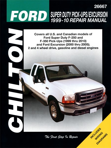 Haynes Reparasjonshåndbok, Ford Super Duty & Excursion Haynes Hay - 67530 - OE C26667
