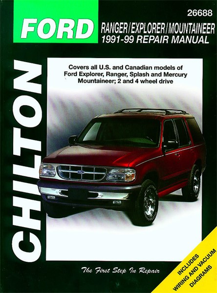 Haynes Reparasjonshåndbok, Ford Ranger/explorer/mountaineer - 67217 - OE C26688