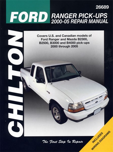 Ford Ranger Pick Ups 2000-11/Mazda B-Series Pick Ups (Chilton)