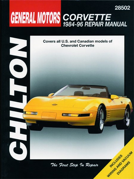 Haynes Reparationshandbok, Chevrolet Corvette Haynes HayC28502 - 67518 - OE C28502