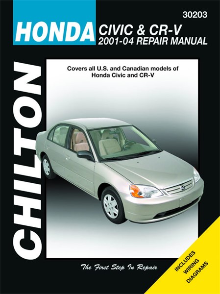 Haynes Reparasjonshåndbok, Honda Civic & Cr-v Haynes HayC30203 - 67561 - OE C30203