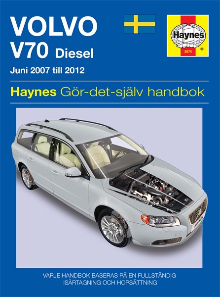 Haynes Reparasjonshåndbok, Volvo V70 Diesel Haynes