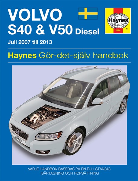 Haynes Reparasjonshåndbok, Volvo S40 & V50 Haynes