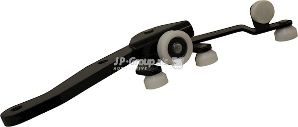 Rulleføring, skyvedør, Nedre venstre