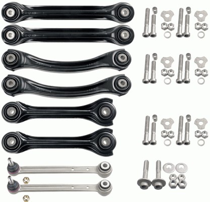 Stang hjuloppheng, Bakaksel, Bak, på begge sider, Øvre LEMFÖRDER LEMFÖRDER