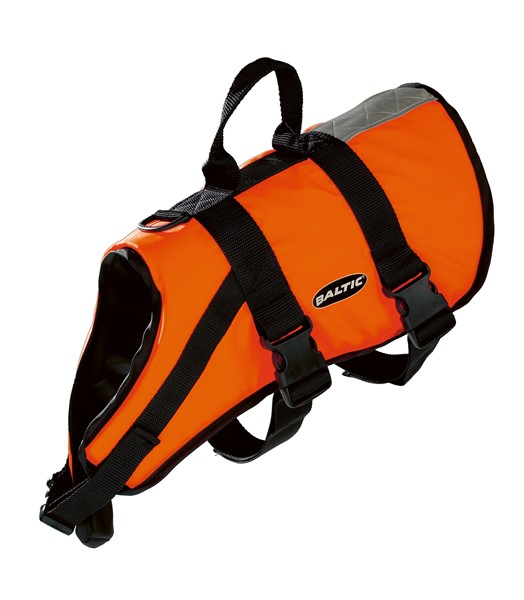 Baltic Pluto Flytevest Hund Oransje (L)
