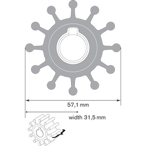 IMPELLERSATS NEOPRENE